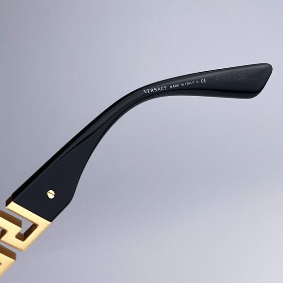 SALE! NEW Versace VE4418 GB1/87 Black Gray Square Women Sunglasses main image 5